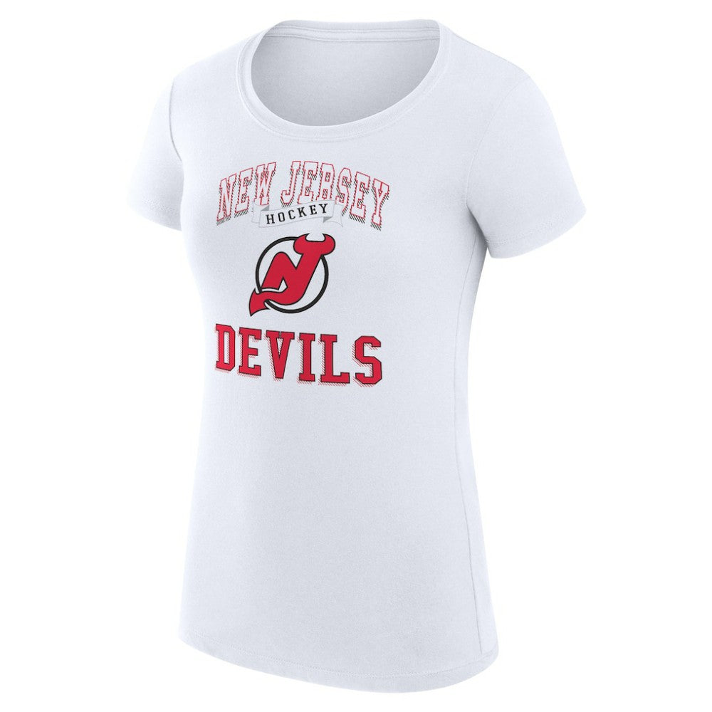 New Jersey Devils G-III 4Her by Carl Banks Women's Super-Slim Fit Lightweight Team Logo Graphic T-Shirt Online