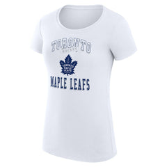 Toronto Maple Leafs G-III 4Her by Carl Banks Women's Super-Slim Fit Lightweight Team Logo Graphic T-Shirt Discount