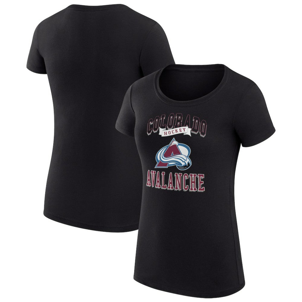 Colorado Avalanche G-III 4Her by Carl Banks Women's Super-Slim Fit Lightweight Team Logo Graphic T-Shirt Online