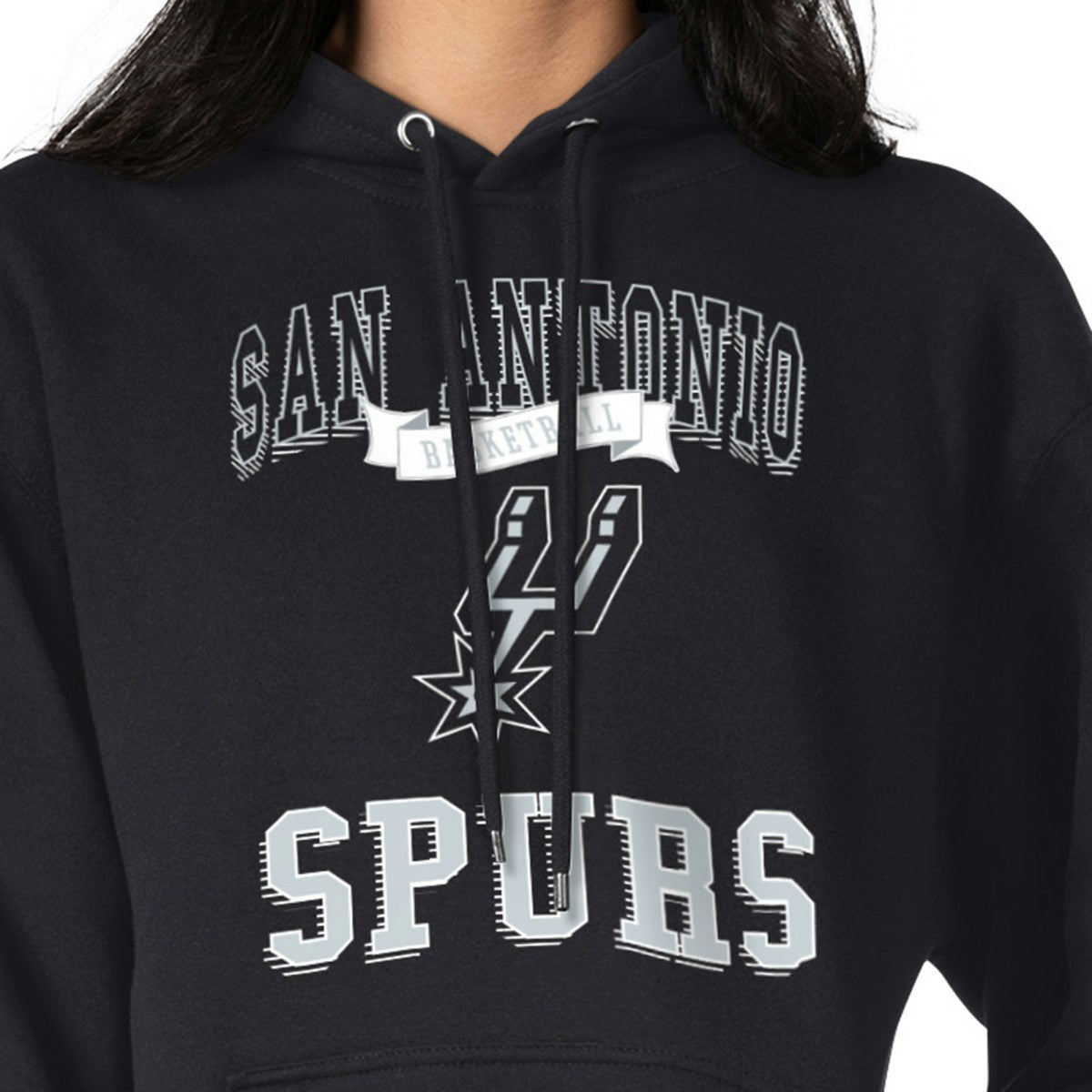 San Antonio Spurs G-III 4Her by Carl Banks Women's Graphic Fleece Pullover Hoodie Discount