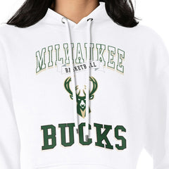 Milwaukee Bucks G-III 4Her by Carl Banks Women's Graphic Fleece Pullover Hoodie On Sale