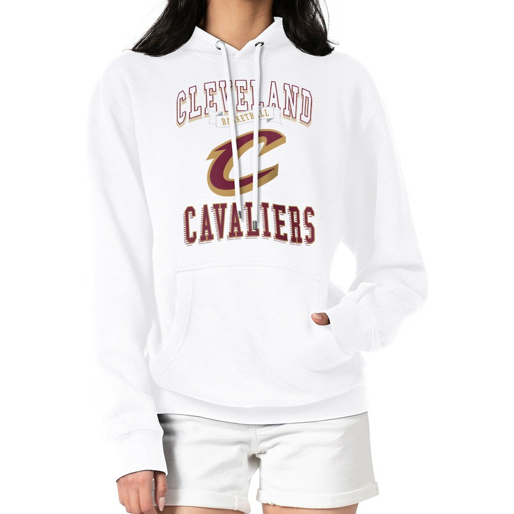Cleveland Cavaliers G-III 4Her by Carl Banks Women's Graphic Fleece Pullover Hoodie sale Outlet