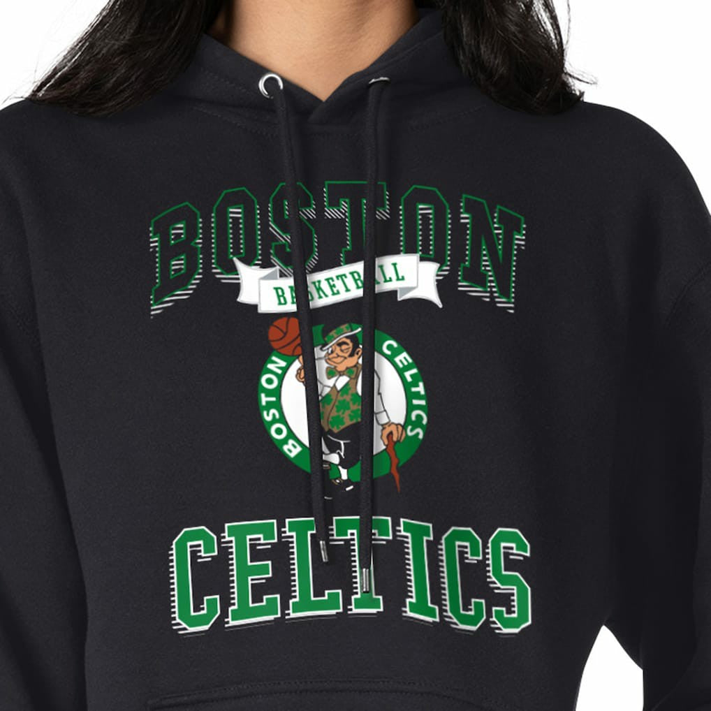 Boston Celtics G-III 4Her by Carl Banks Women's Graphic Fleece Pullover Hoodie Outlet