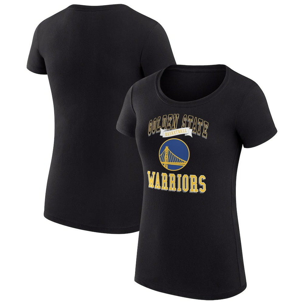 Golden State Warriors G-III 4Her by Carl Banks Women's Super-Slim Fit Lightweight Team Logo T-Shirt sale Discount