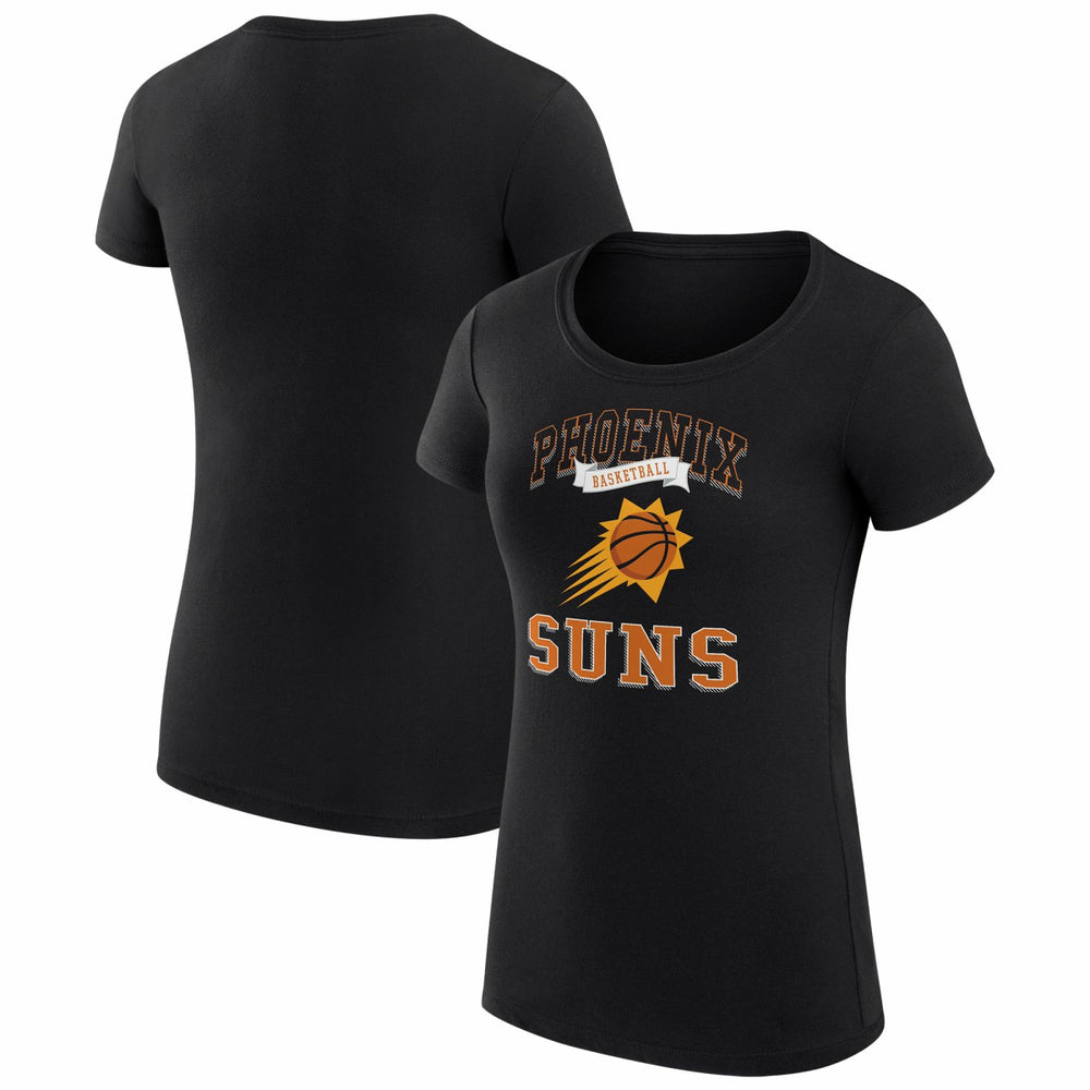 Phoenix Suns G-III 4Her by Carl Banks Women's Super-Slim Fit Lightweight Team Logo T-Shirt Discount