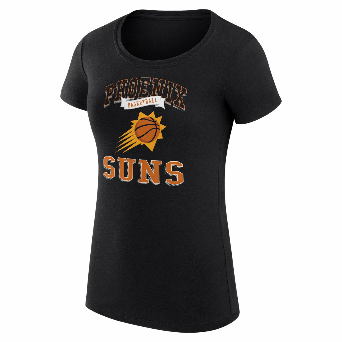Phoenix Suns G-III 4Her by Carl Banks Women's Super-Slim Fit Lightweight Team Logo T-Shirt Discount