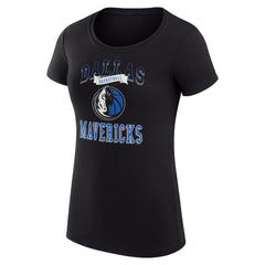 Dallas Mavericks G-III 4Her by Carl Banks Women's Super-Slim Fit Lightweight Team Logo T-Shirt sale On Sale