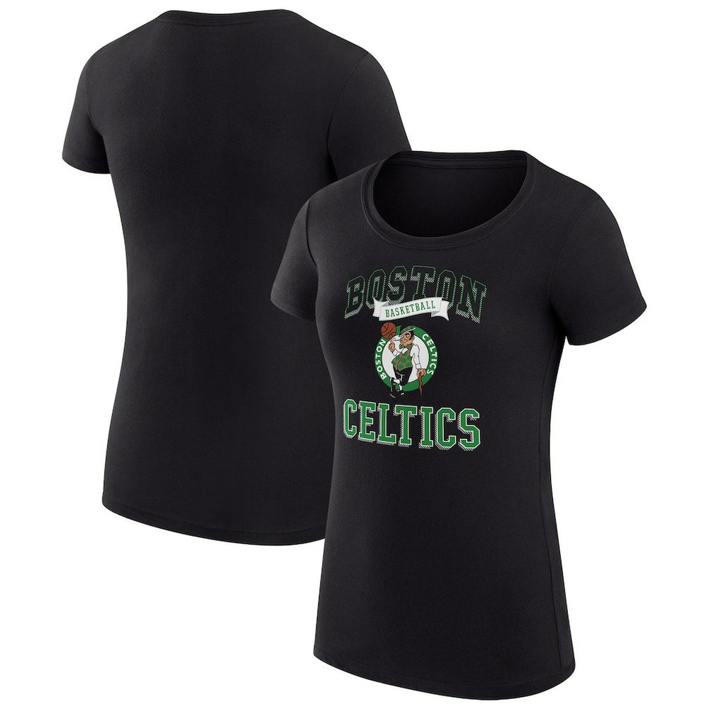 Boston Celtics G-III 4Her by Carl Banks Women's Super-Slim Fit Lightweight Team Logo T-Shirt Discount