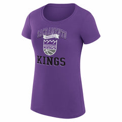 Sacramento Kings G-III 4Her by Carl Banks Women's Super-Slim Fit Lightweight Team Logo T-Shirt Online