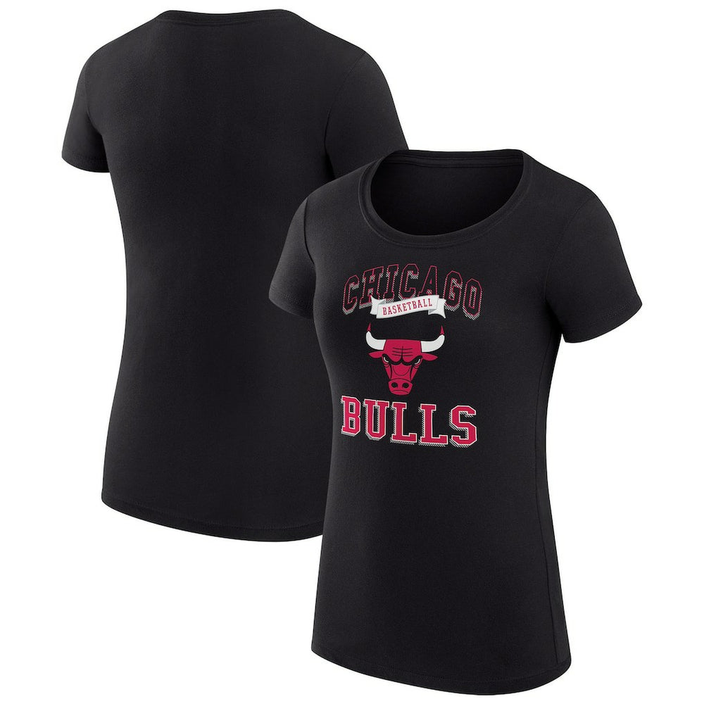 Chicago Bulls G-III 4Her by Carl Banks Women's Super-Slim Fit Lightweight Team Logo T-Shirt sale Discount