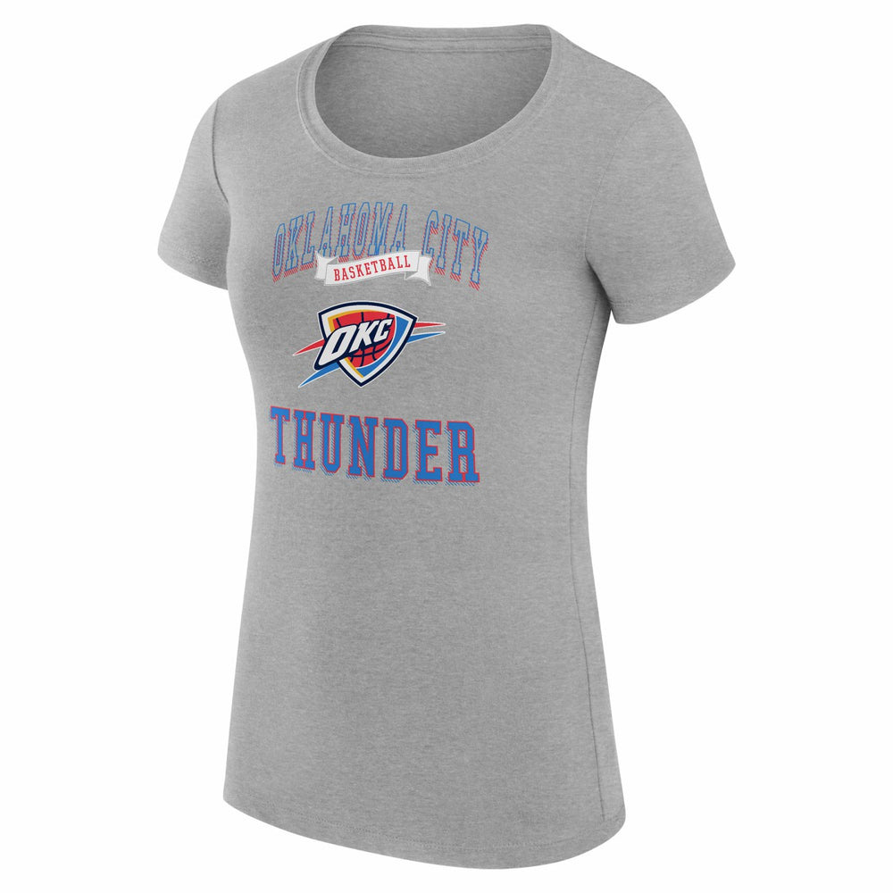 Oklahoma City Thunder G-III 4Her by Carl Banks Women's Super-Slim Fit Lightweight Team Logo T-Shirt On Sale
