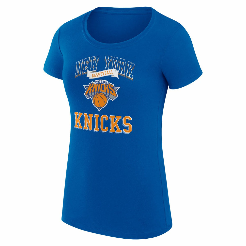 New York Knicks G-III 4Her by Carl Banks Women's Super-Slim Fit Lightweight Team Logo T-Shirt Online