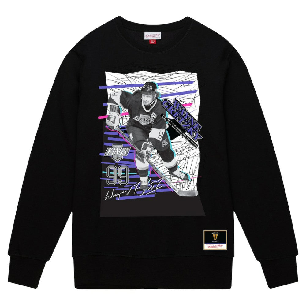Wayne Gretzky Los Angeles Kings Mitchell & Ness Streak Pullover Sweatshirt On Sale