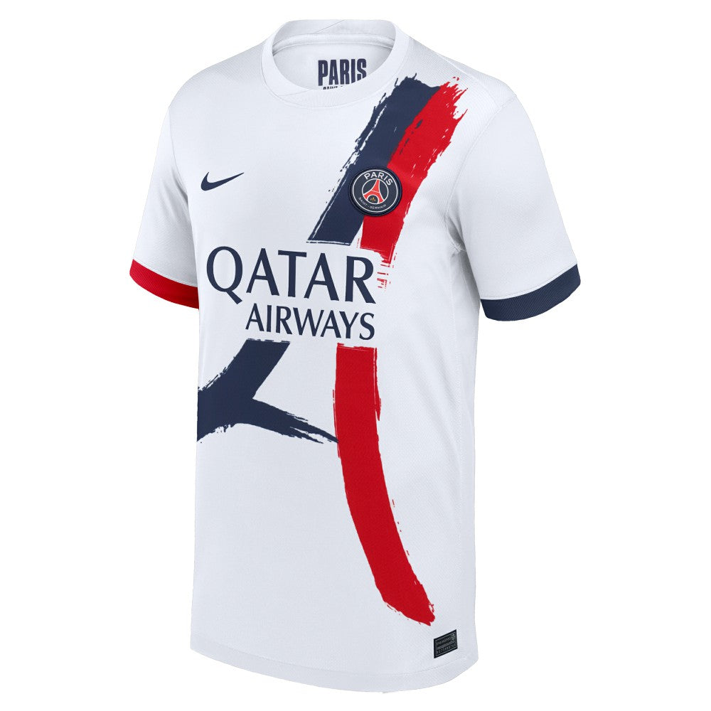 Paris Saint-Germain Youth 2024/25 Away Replica Jersey White - Nike