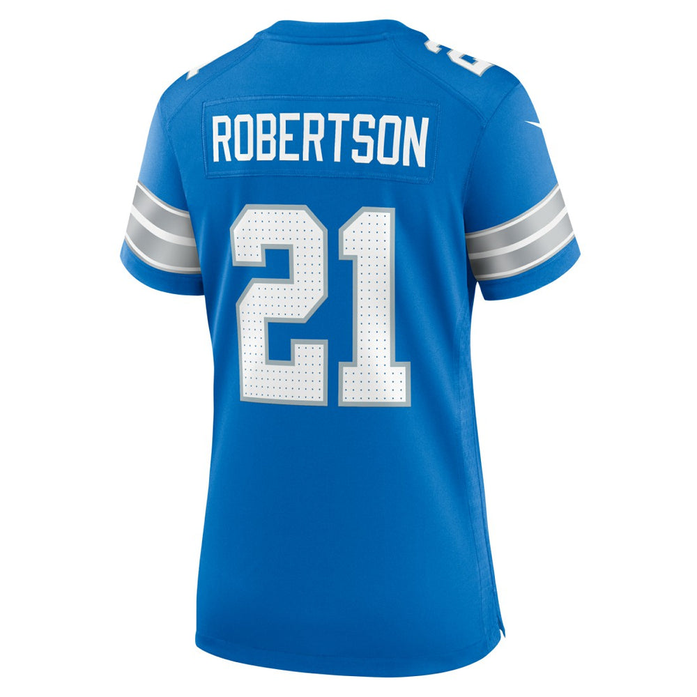 Detroit Lions Nike Amik Robertson  Women's Team Game Jersey