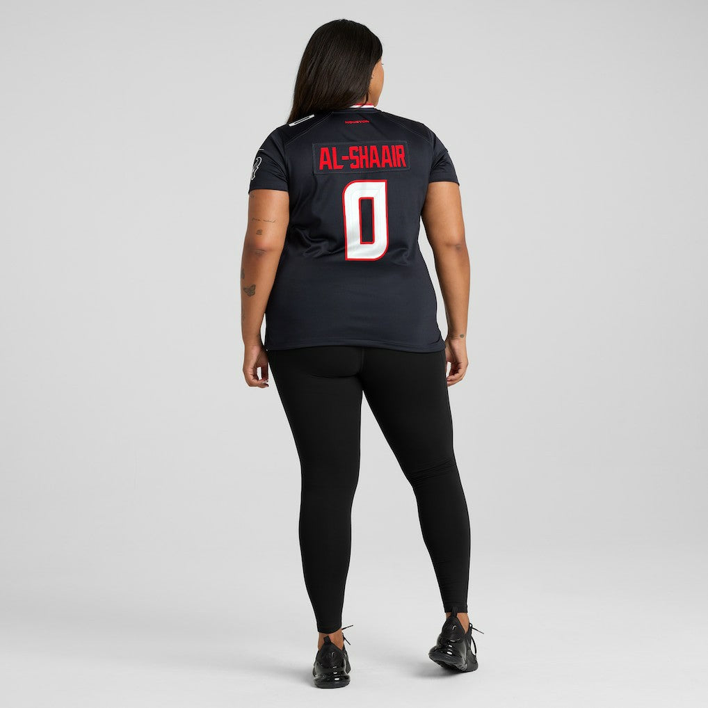 Houston Texans Nike Azeez Al-Shaair  Women's Team Game Jersey