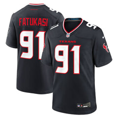 Houston Texans Nike Folorunso Fatukasi  Team Game Jersey