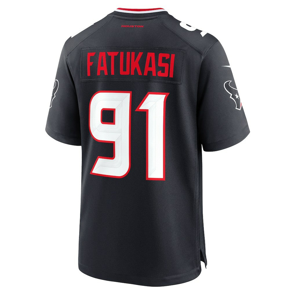 Houston Texans Nike Folorunso Fatukasi  Team Game Jersey