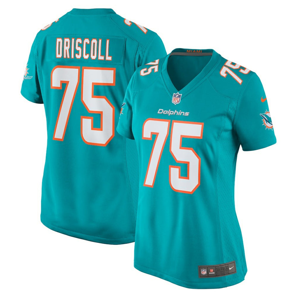 Miami Dolphins Nike Jack Driscoll  Women's Team Game Jersey