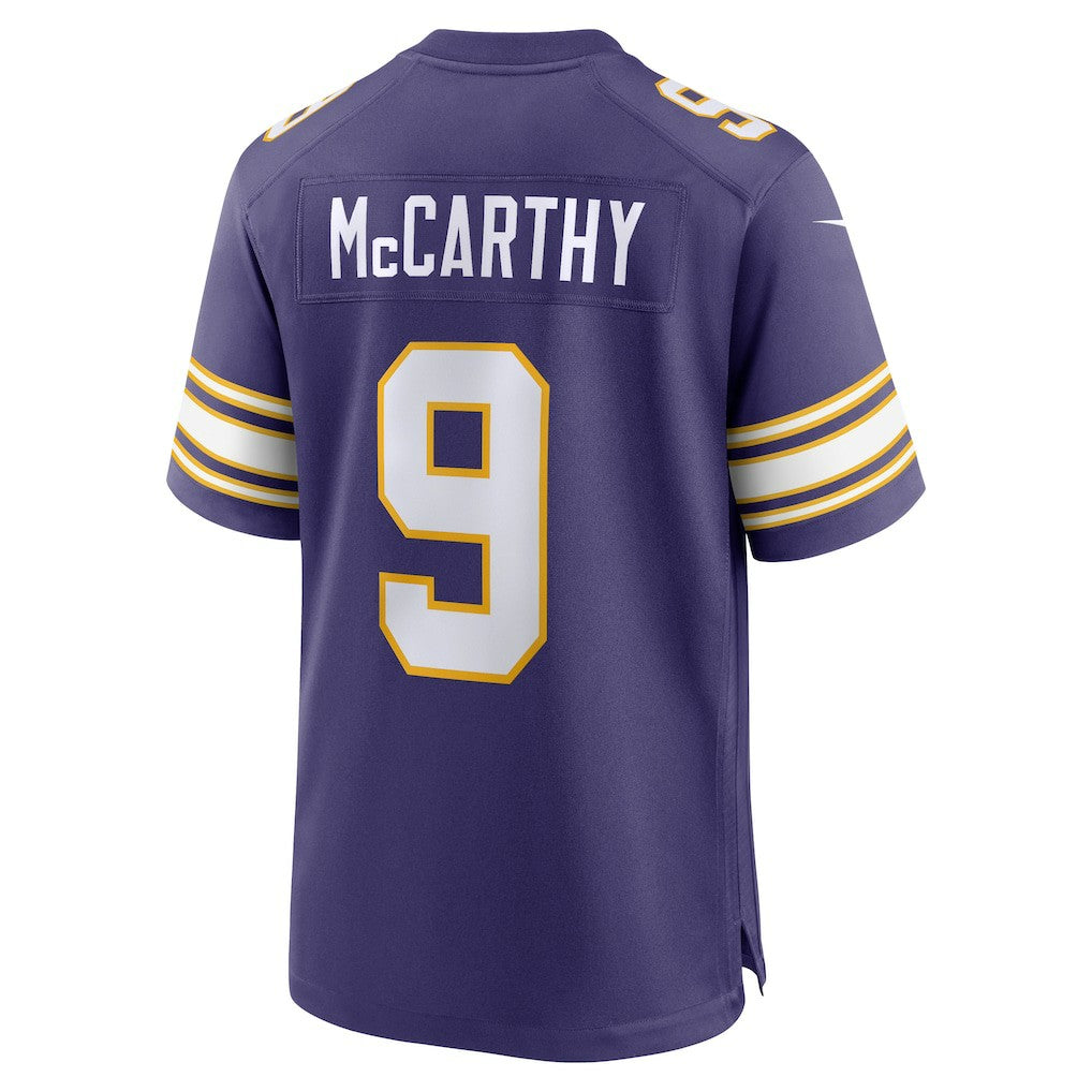 Minnesota Vikings Nike J.J. McCarthy  2nd Alternate Player Game Jersey