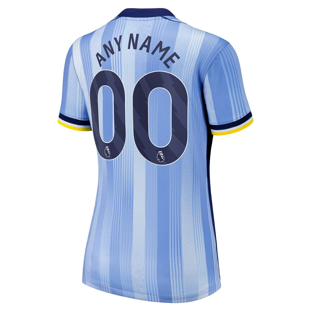 Tottenham Hotspur Women's 2024/25 Away Replica Custom Jersey Blue - Nike