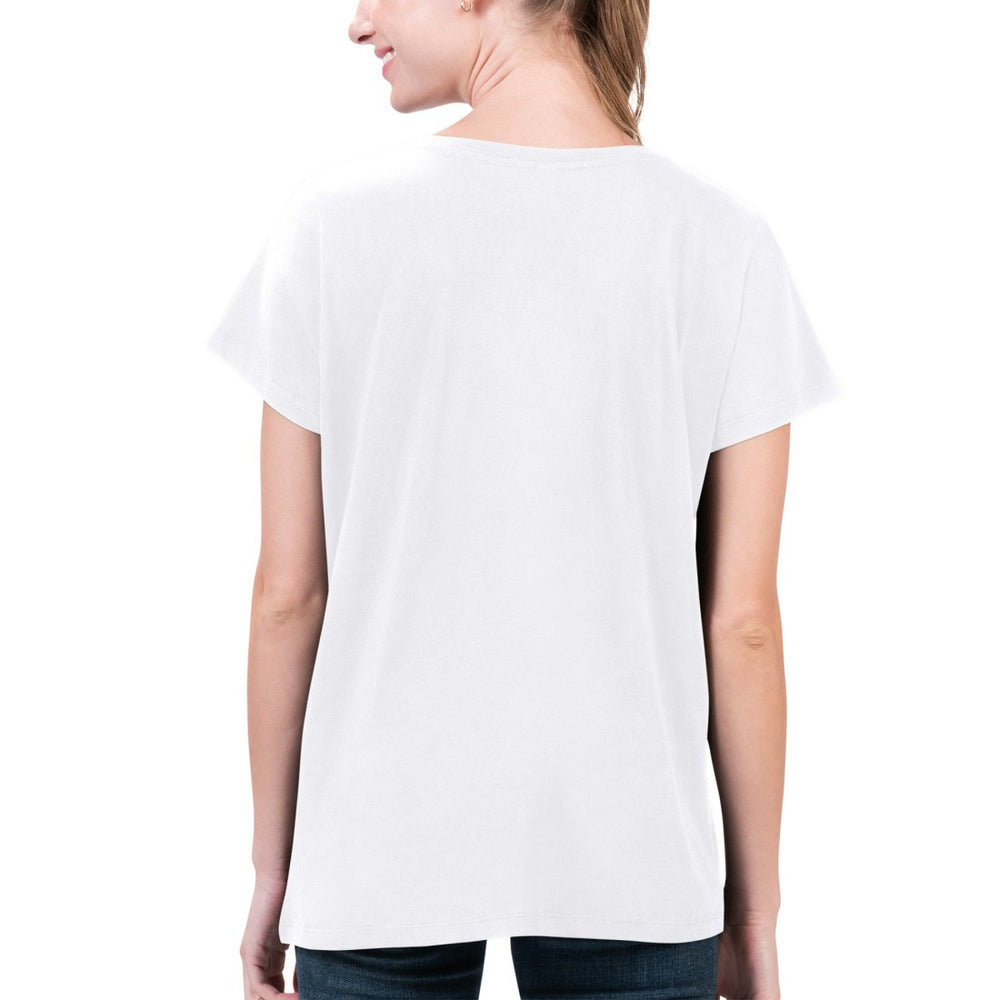 Houston Texans  G-III 4Her by Carl Banks Women's Super-Slim Fit Lightweight H-Town V-Neck T-Shirt