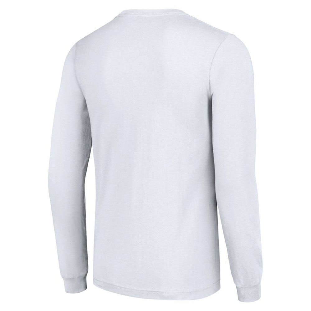 Buffalo Sabres Starter Four Team Name Logo Long Sleeve Graphic T-Shirt Discount