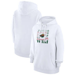 Minnesota Wild G-III 4Her by Carl Banks Women's Collage Team Graphic Tri-Blend Fleece Pullover Hoodie Online
