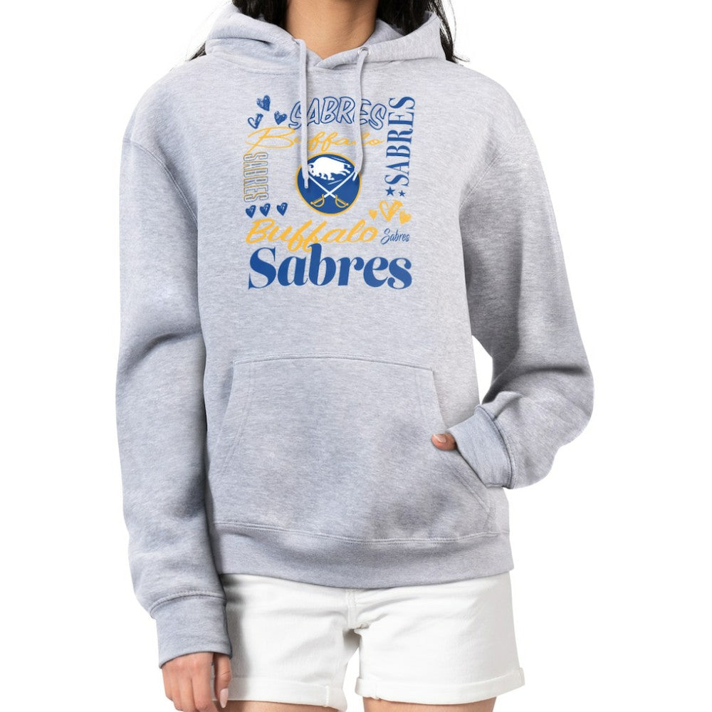 Buffalo Sabres G-III 4Her by Carl Banks Women's Collage Team Graphic Fleece Pullover Hoodie Discount