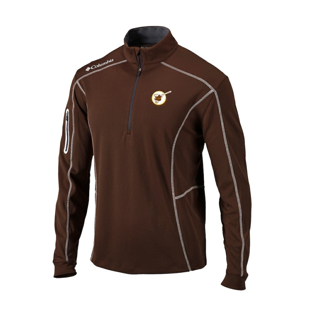 San Diego Padres Columbia Cooperstown Collection Omni-Wick Shotgun Quarter-Zip Top | MLB Sale
