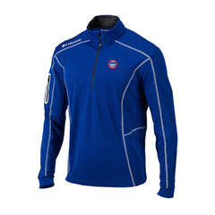 Chicago Cubs Columbia Cooperstown Collection Omni-Wick Shotgun Quarter-Zip Top | MLB For sale