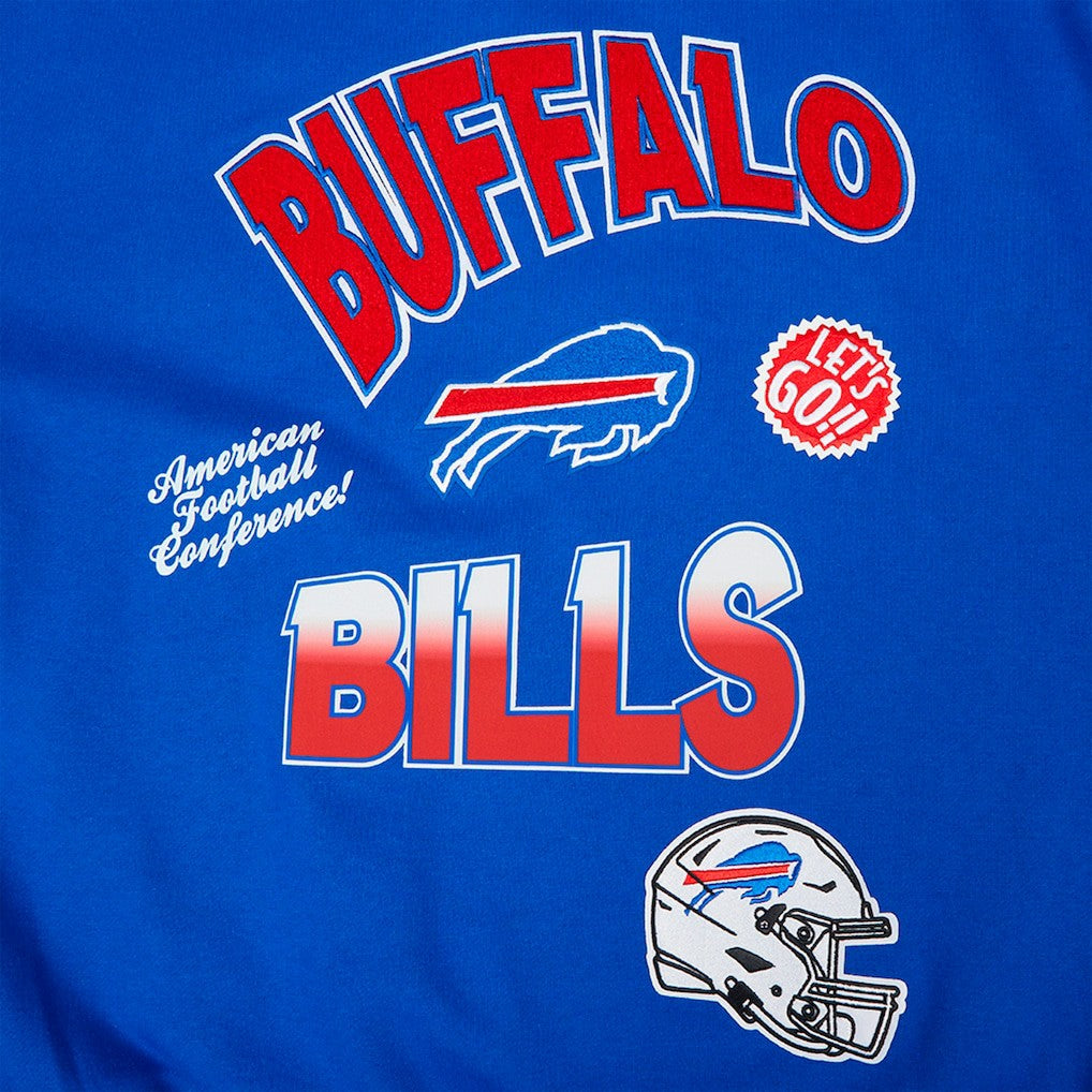 Buffalo Bills  Pro Standard Turn It Up Drop Shoulder Pullover Sweatshirt
