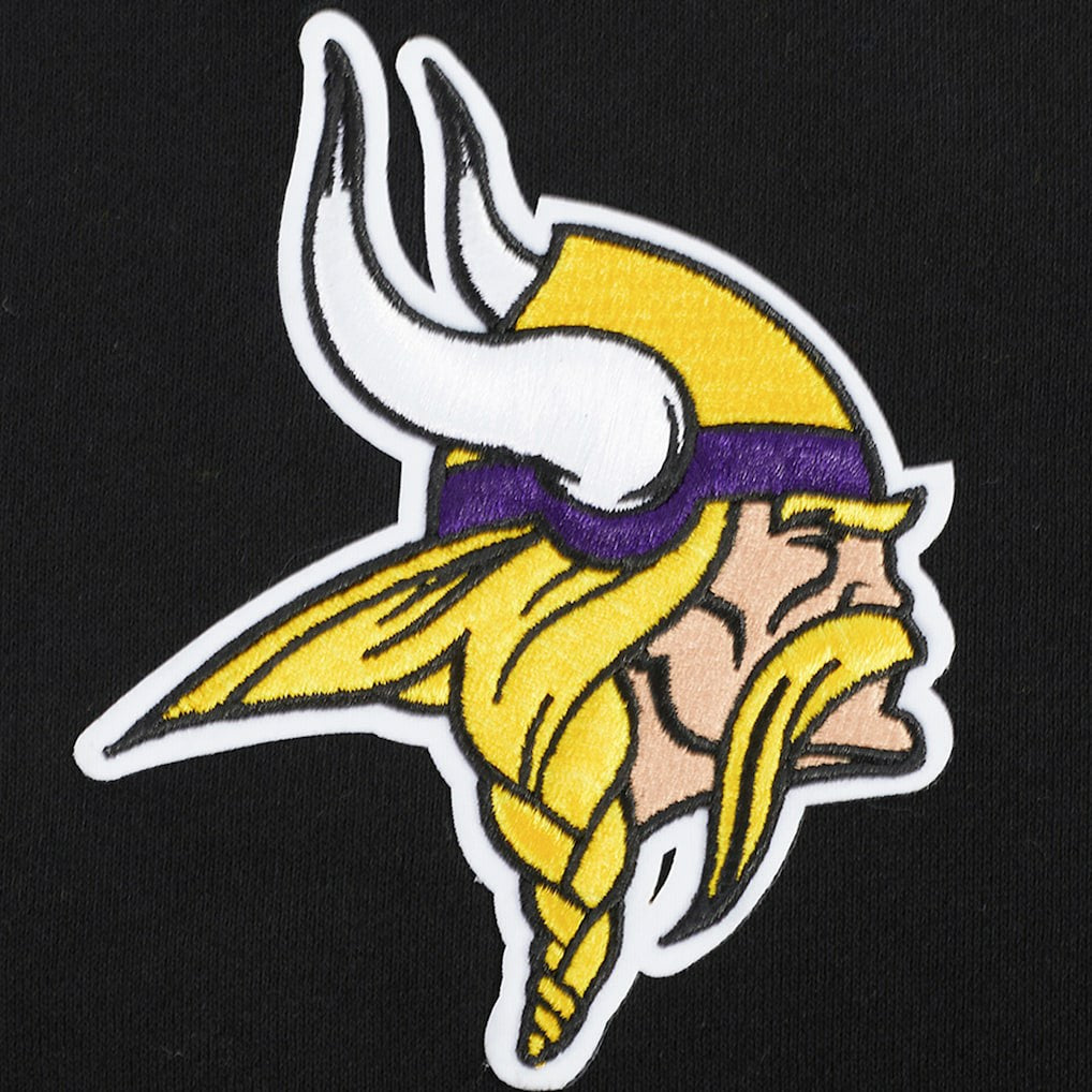 Minnesota Vikings  Pro Standard Turn It Up Drop Shoulder Pullover Sweatshirt