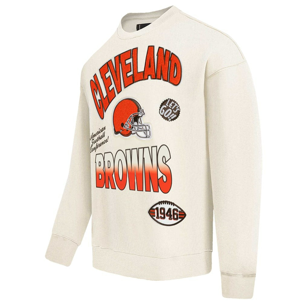 Cleveland Browns  Pro Standard Turn It Up Pullover Sweatshirt