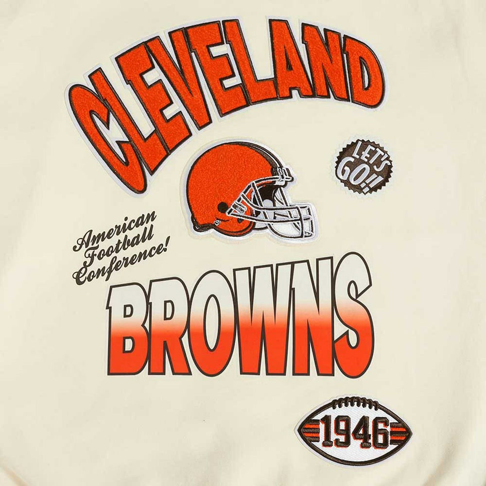 Cleveland Browns  Pro Standard Turn It Up Pullover Sweatshirt