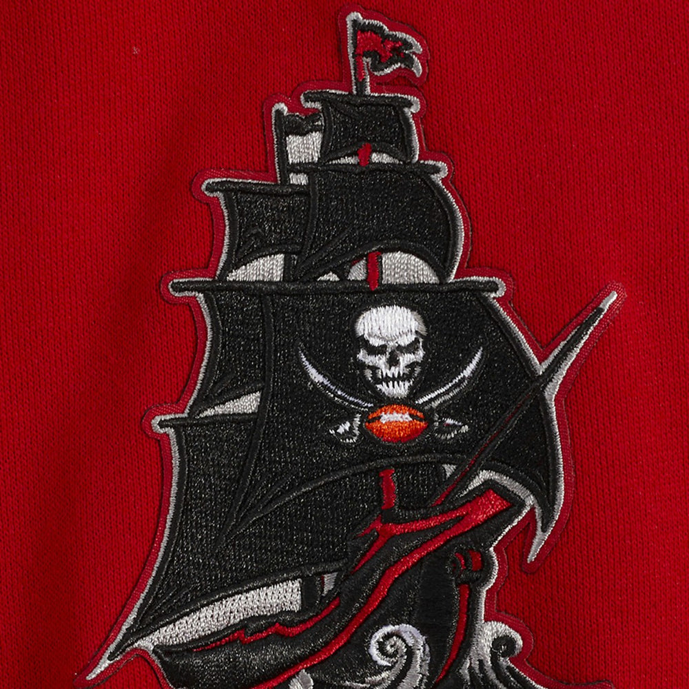 Tampa Bay Buccaneers  Pro Standard Turn It Up Drop Shoulder Pullover Sweatshirt