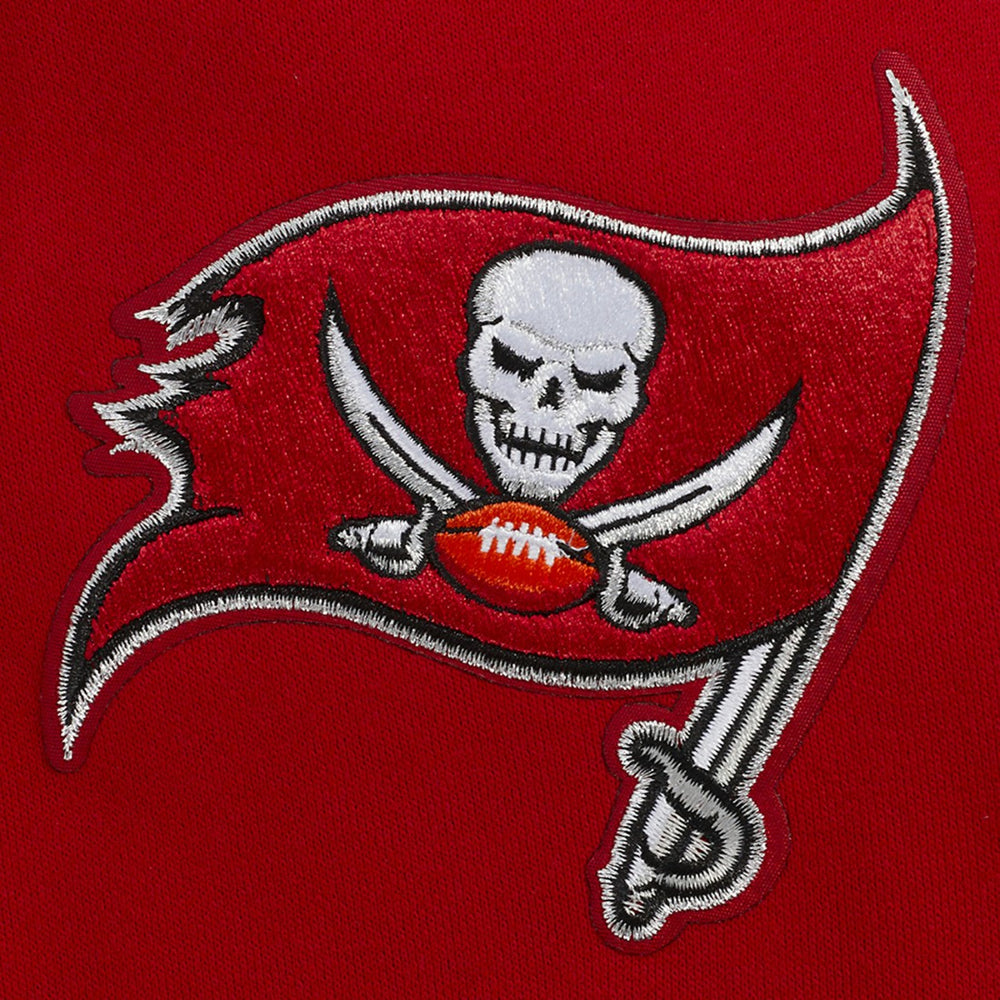 Tampa Bay Buccaneers  Pro Standard Turn It Up Drop Shoulder Pullover Sweatshirt