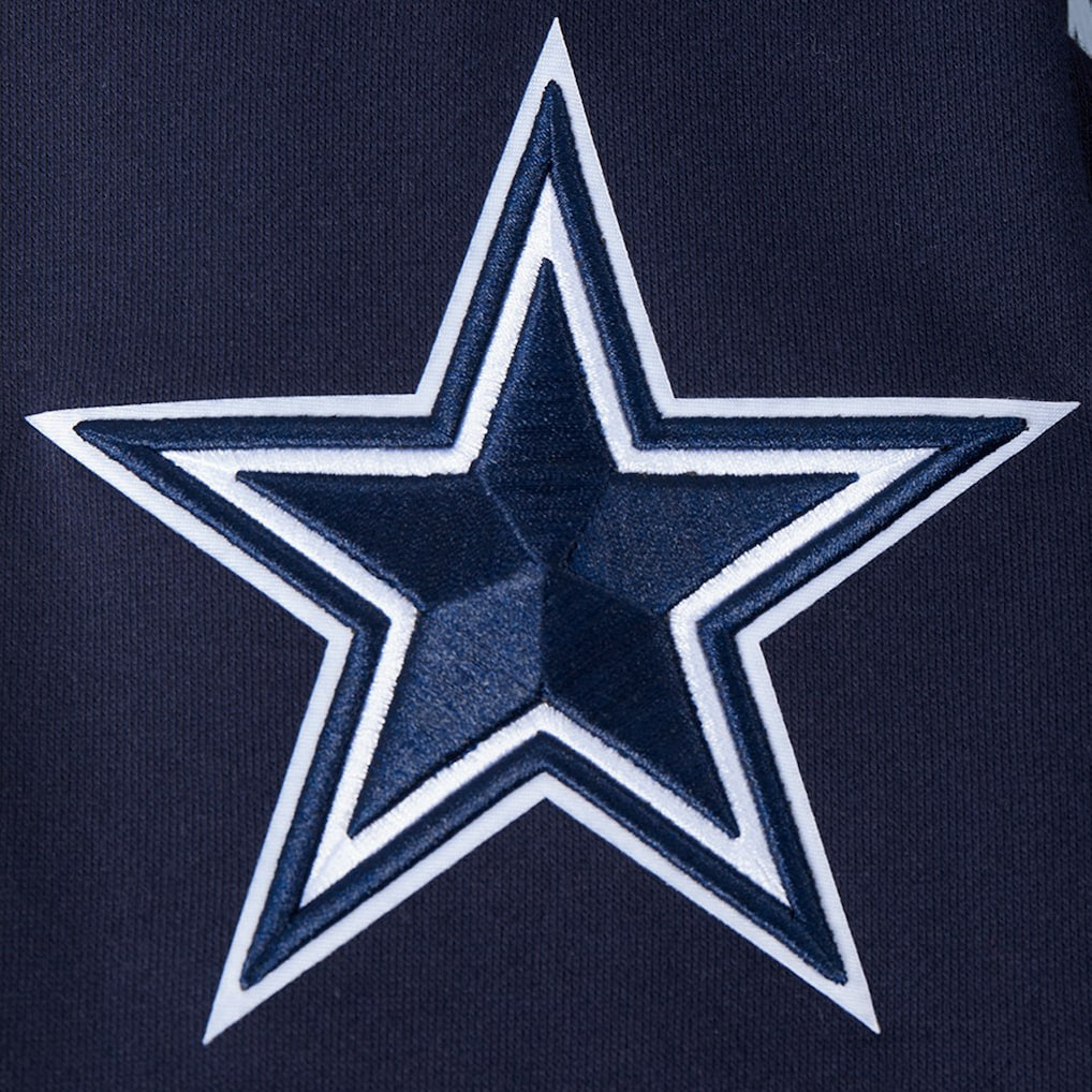 Dallas Cowboys  Pro Standard Turn It Up Drop Shoulder Pullover Sweatshirt