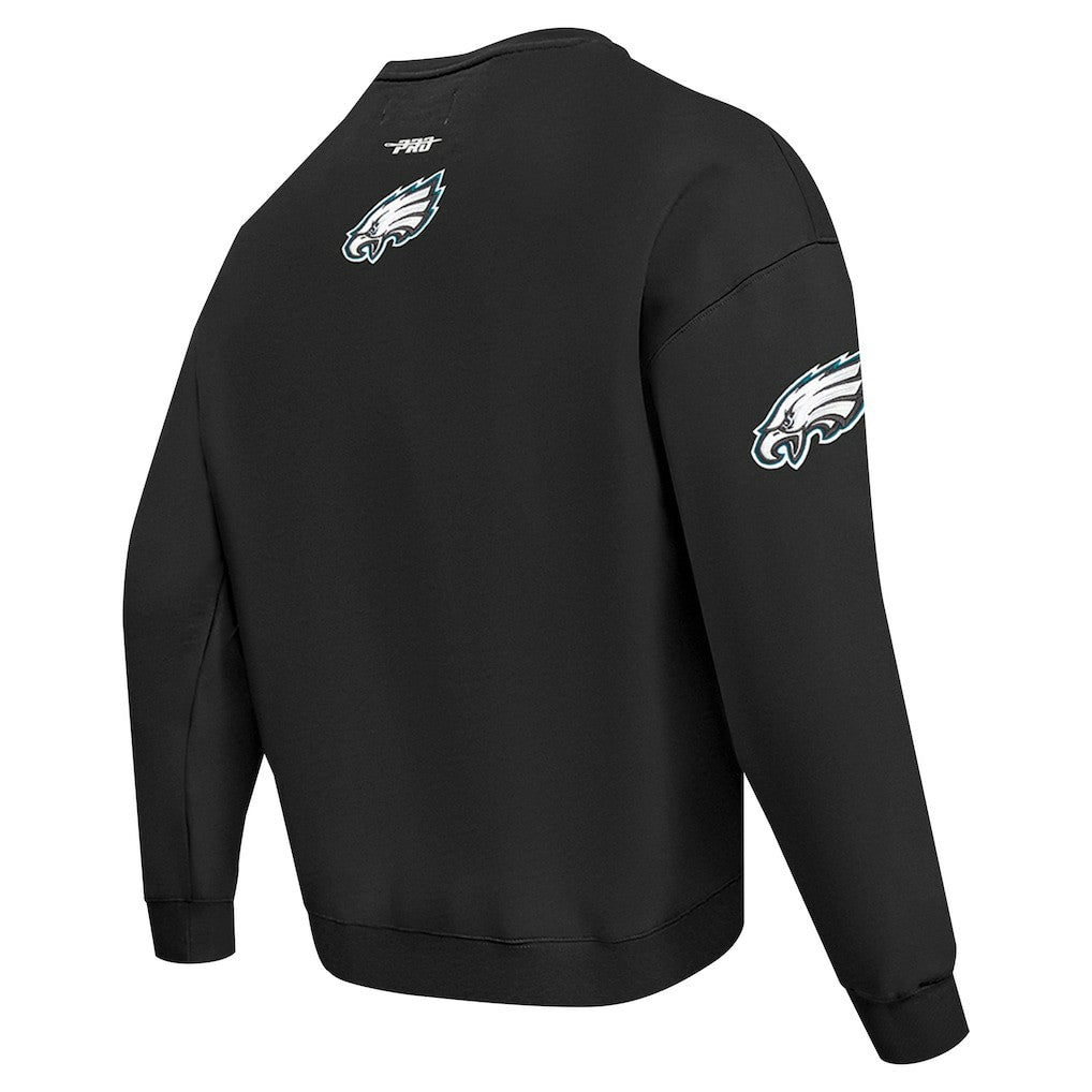 Philadelphia Eagles  Pro Standard Turn It Up Drop Shoulder Pullover Sweatshirt