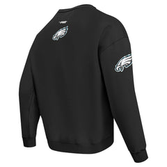 Philadelphia Eagles  Pro Standard Turn It Up Drop Shoulder Pullover Sweatshirt