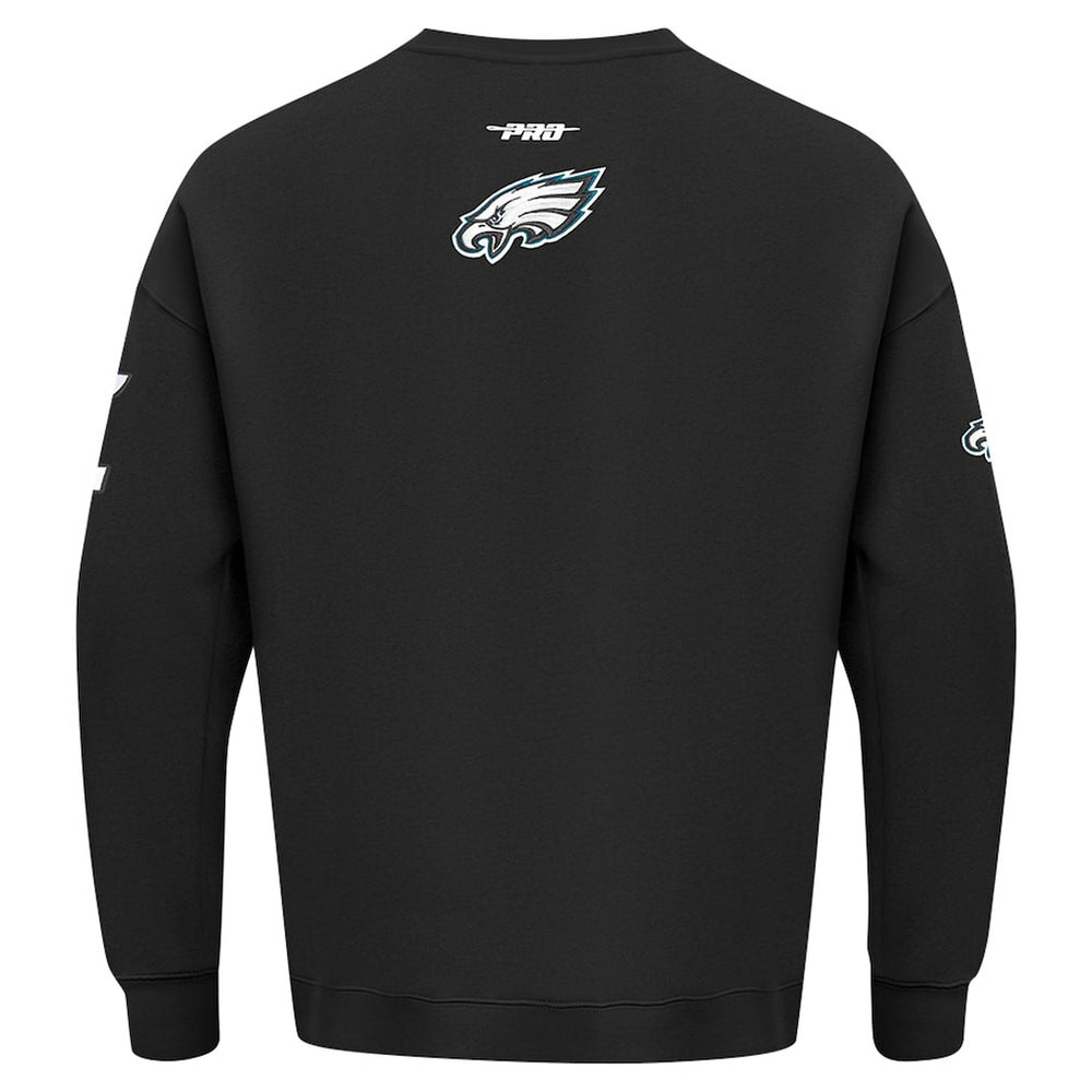 Philadelphia Eagles  Pro Standard Turn It Up Drop Shoulder Pullover Sweatshirt