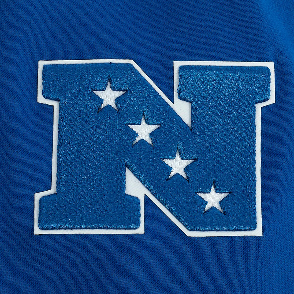 New York Giants  Pro Standard Turn It Up Drop Shoulder Pullover Sweatshirt