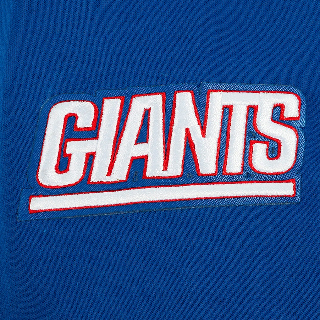 New York Giants  Pro Standard Turn It Up Drop Shoulder Pullover Sweatshirt