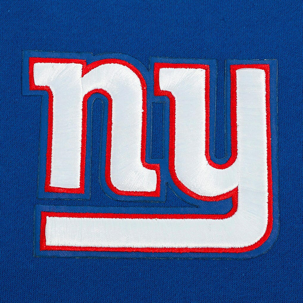 New York Giants  Pro Standard Turn It Up Drop Shoulder Pullover Sweatshirt