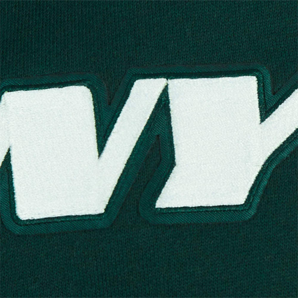 New York Jets  Pro Standard Turn It Up Drop Shoulder Pullover Sweatshirt