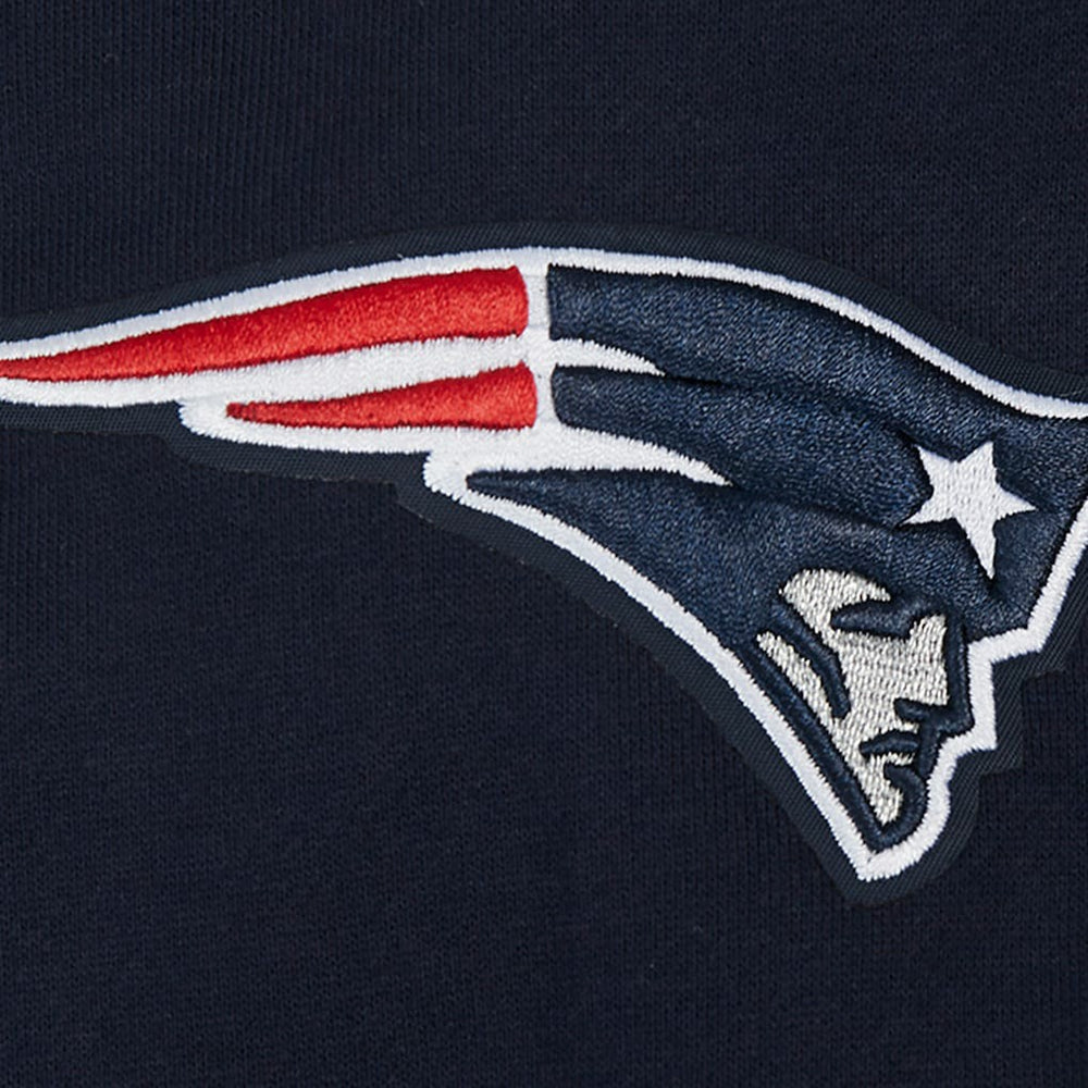 New England Patriots  Pro Standard Turn It Up Drop Shoulder Pullover Sweatshirt