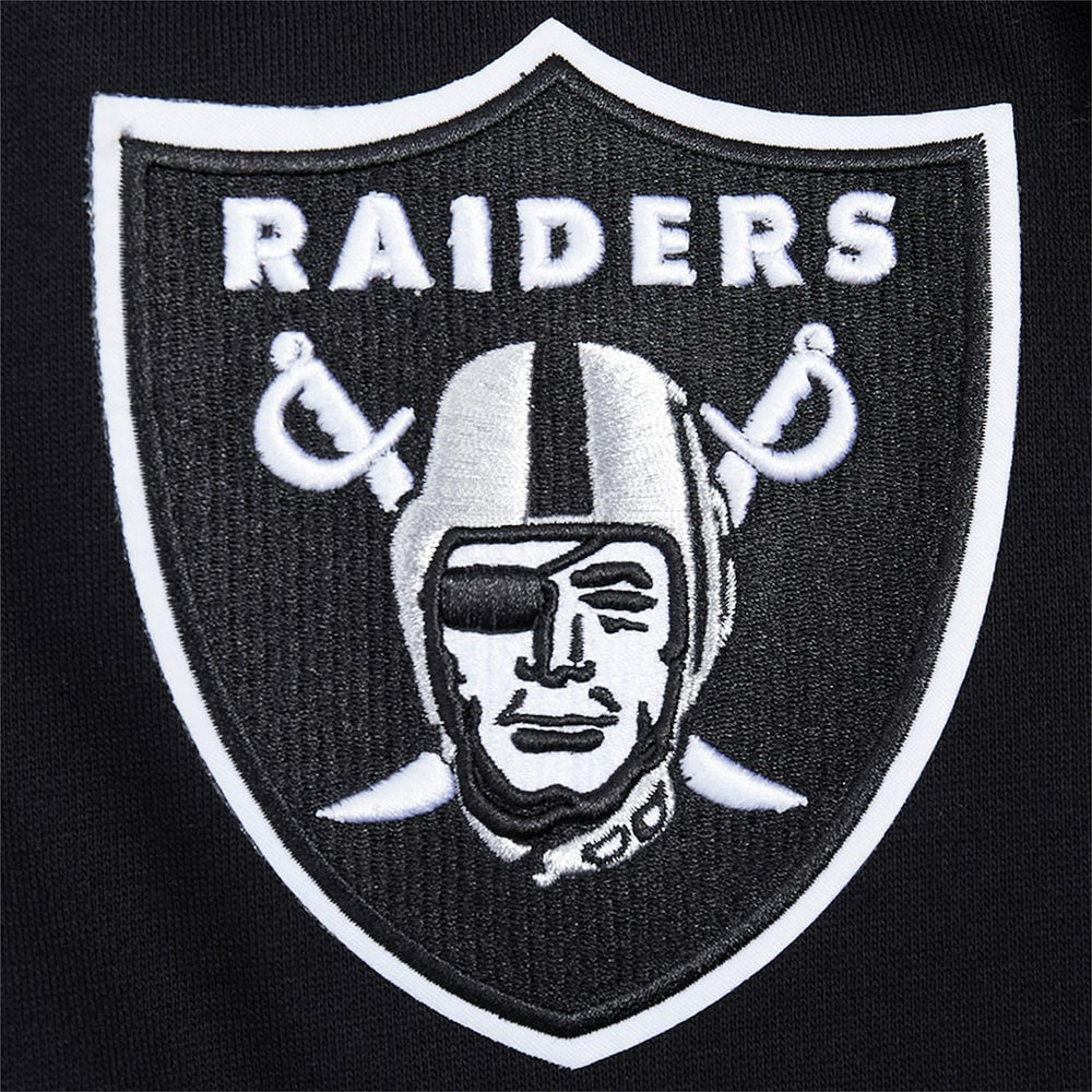 Las Vegas Raiders  Pro Standard Turn It Up Drop Shoulder Pullover Sweatshirt