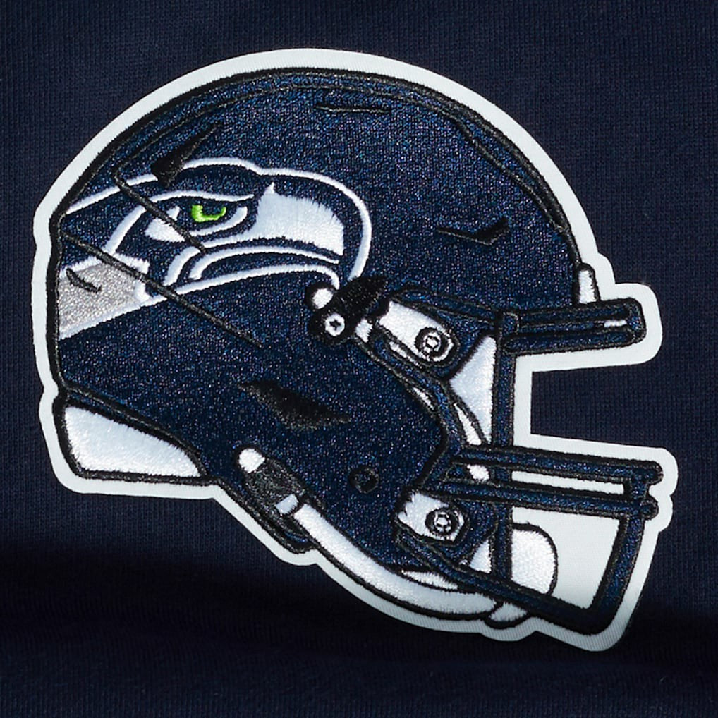 Seattle Seahawks  Pro Standard Turn It Up Drop Shoulder Pullover Sweatshirt