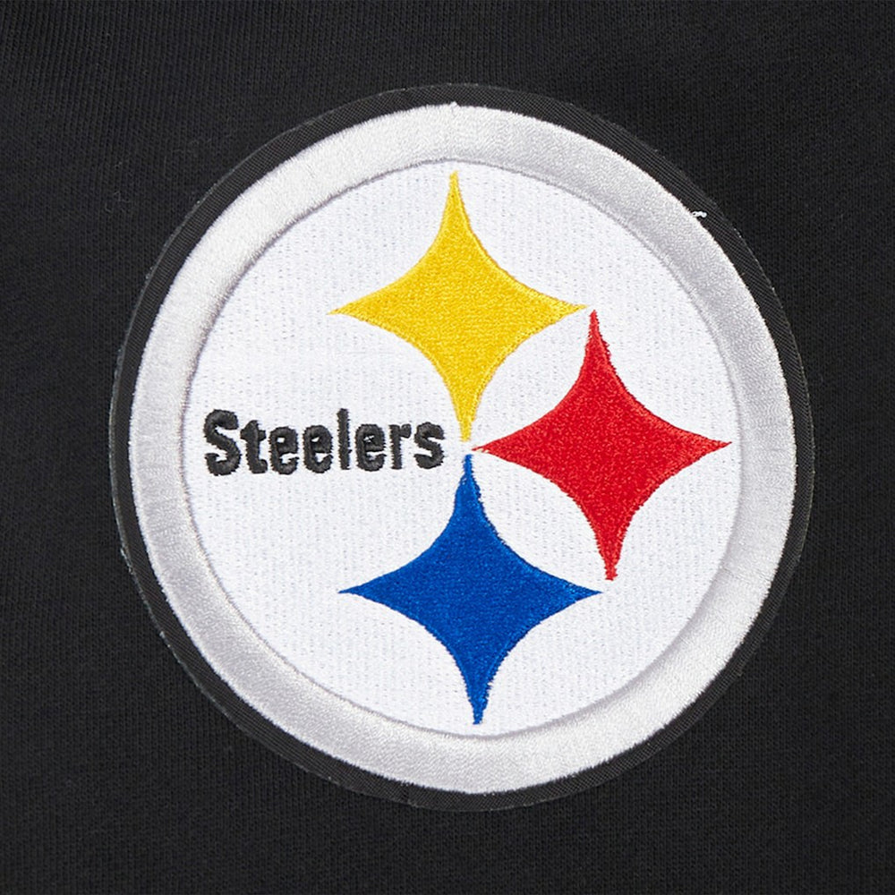 Pittsburgh Steelers  Pro Standard Turn It Up Drop Shoulder Pullover Sweatshirt