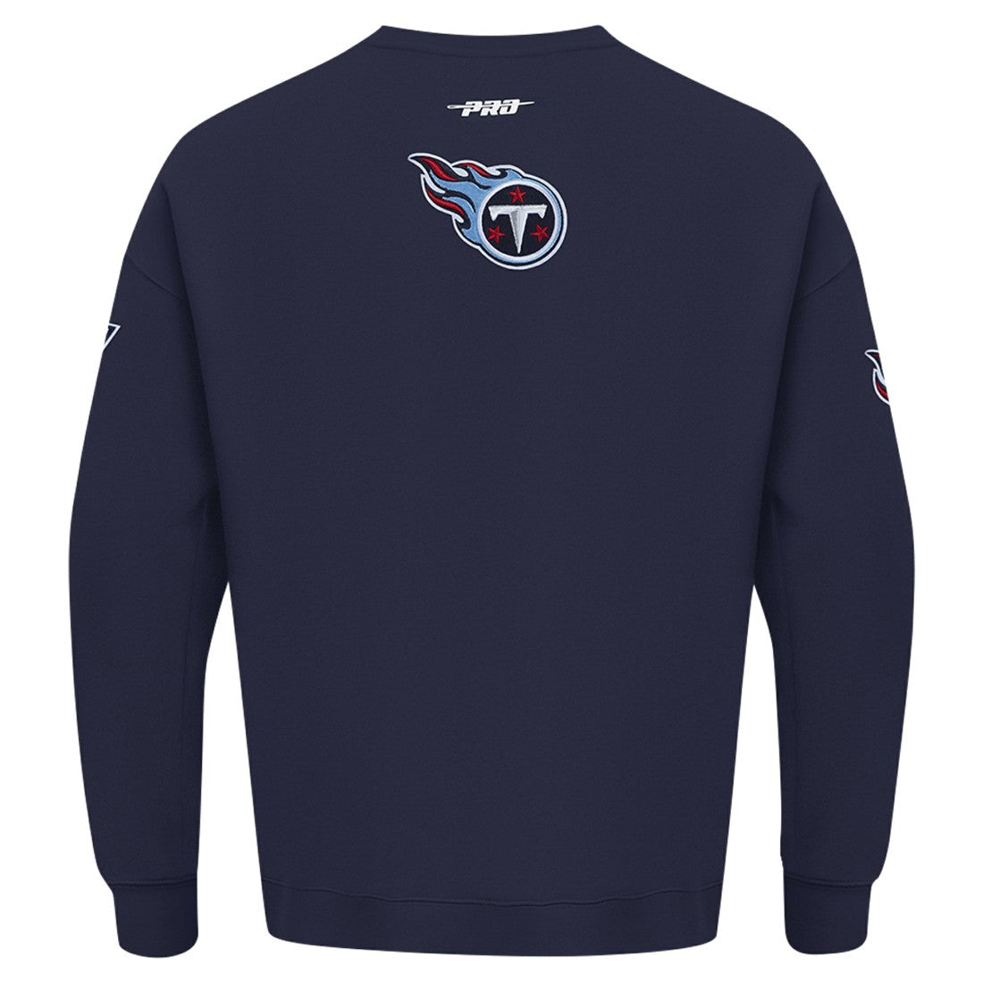 Tennessee Titans  Pro Standard Turn It Up Drop Shoulder Pullover Sweatshirt